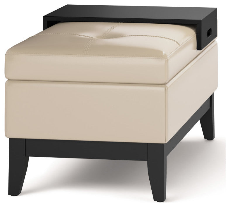 Oregon Storage Ottoman Bench with Tray