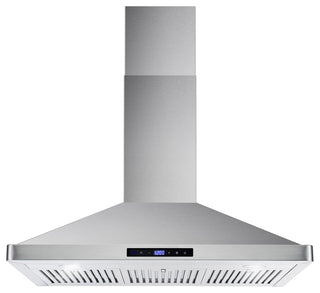 5-Piece Kitchen, 36" Freestanding Gas Range 36" Wall Mount Range Hood