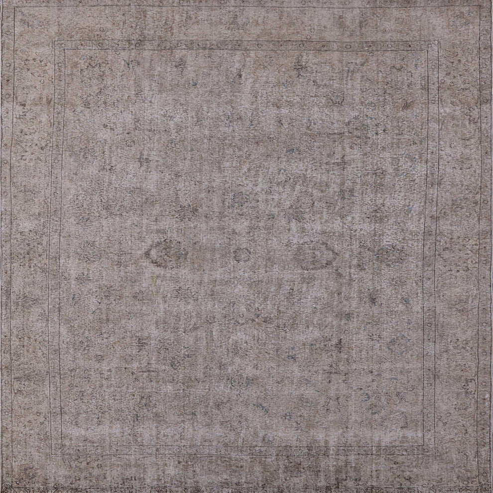 Ahgly Company Indoor Square Mid-Century Modern Area Rugs, 8' Square
