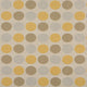 Beige Gold And Gray Polka Dots Indoor Outdoor Upholstery Fabric By The Yard