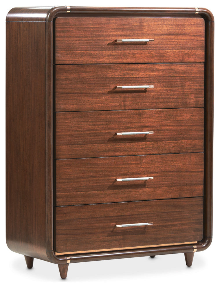 Mason Park 5-Drawer Gentlemen's Chest, Umber Brown