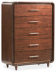 Mason Park 5-Drawer Gentlemen's Chest, Umber Brown
