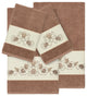 Bella 4 Piece Embellished Towel Set