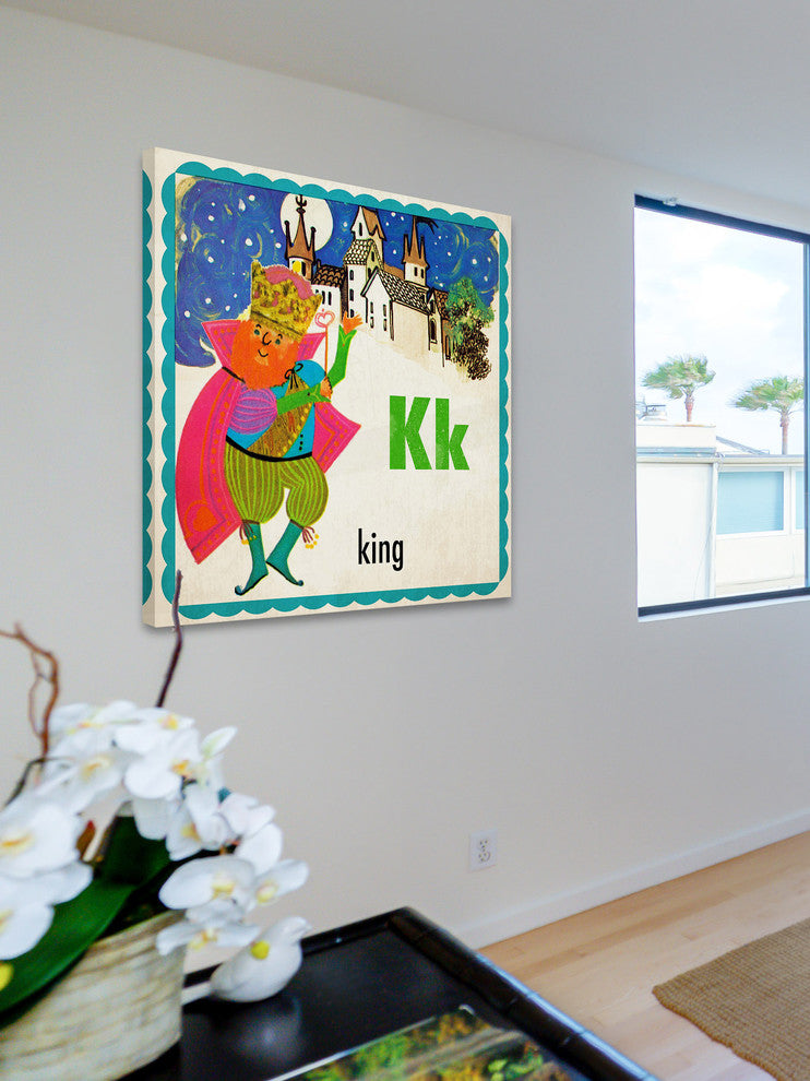 "King" Painting Print on Canvas by Curtis