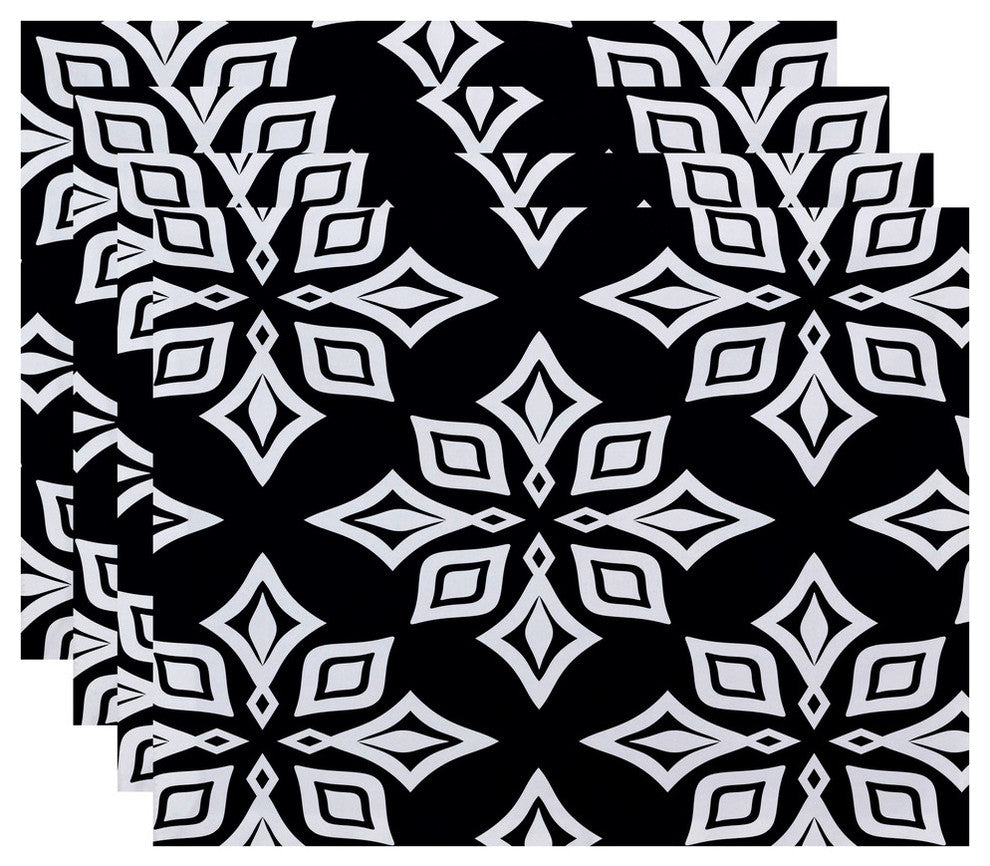 18"x14" Beach Star, Geometric Print Placemat, , Set of 4