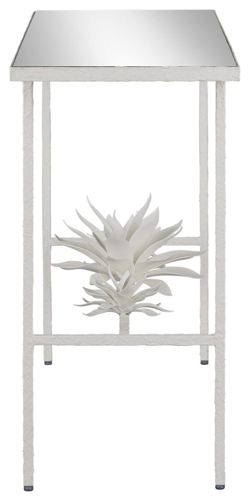 Sisalana White Console Table