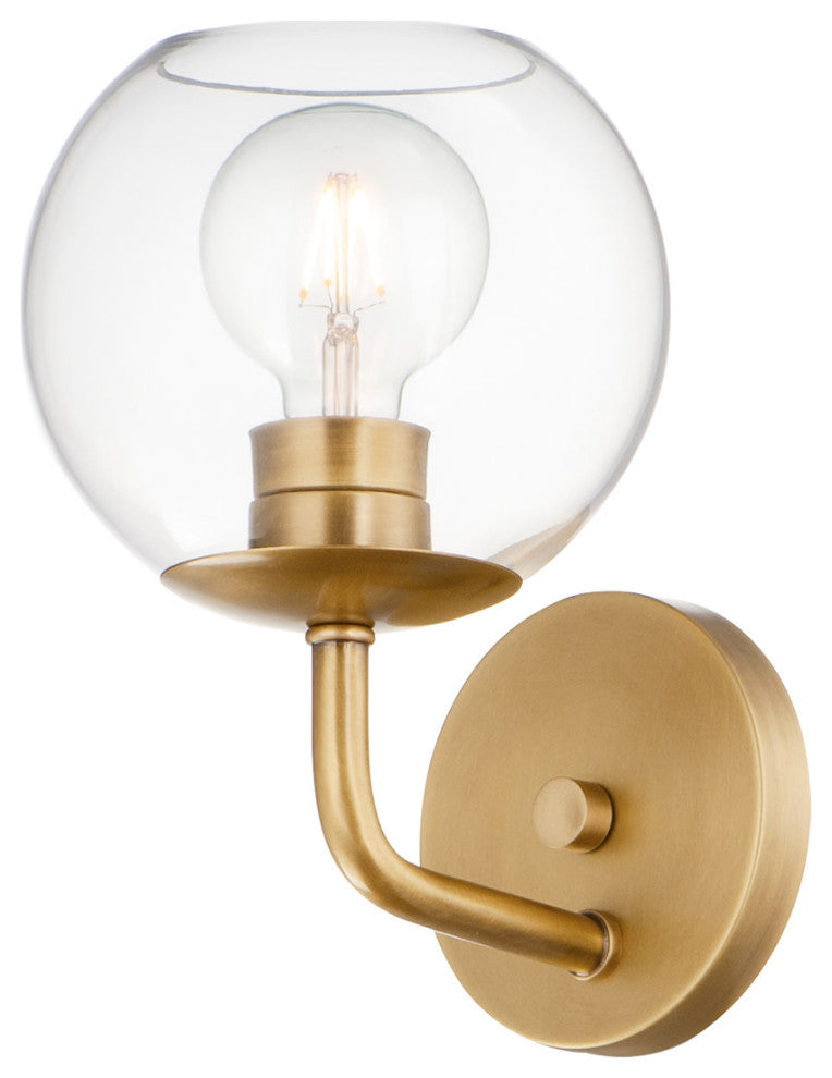 Maxim 38411CL Branch 11" Tall Wall Sconce - Natural Aged Brass