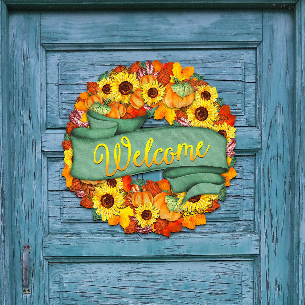 Flower Fall Wreath