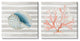 Nautical Curved Shell Pink Coral,24 x 24