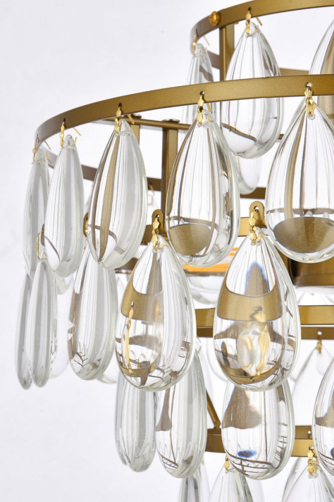 Murphy 14" Pendant, Brass