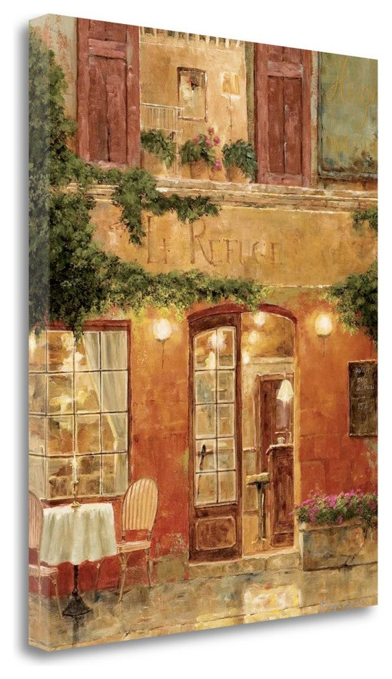 "No Reservation Needed" By Gilles Archambault, Giclee on Gallery Wrap Canvas