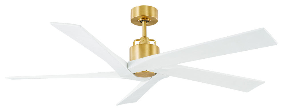 Aspen 56" Ceiling Fan Burnished Brass