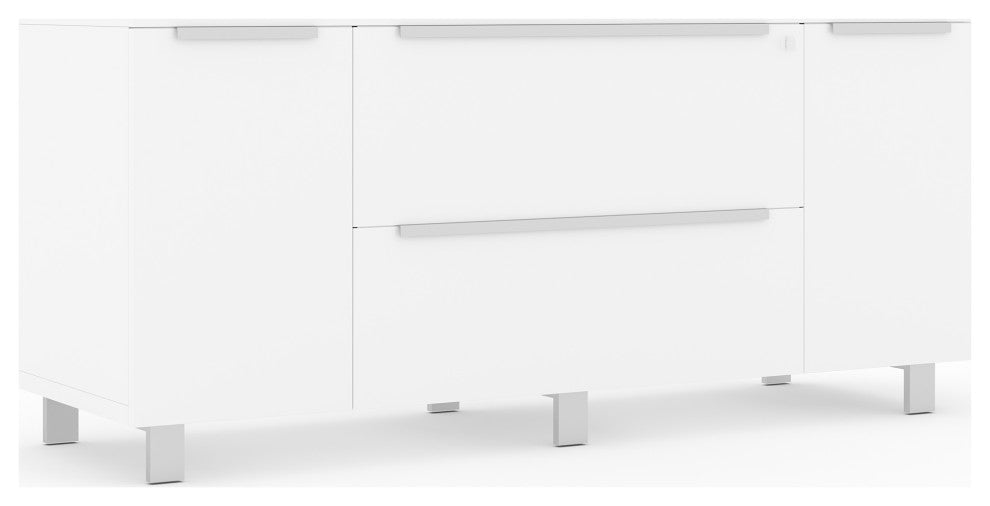K123 Credenza, White