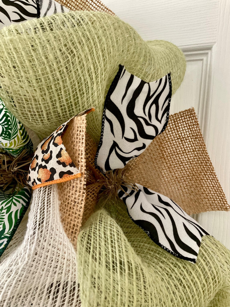 Life's A Safari Baby Wreath