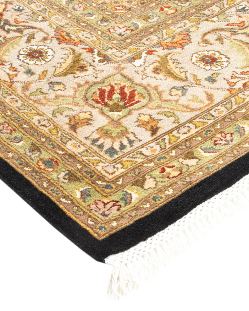 Mogul, One-of-a-Kind Hand-Knotted Area Rug Black, 8'2"x10'5"