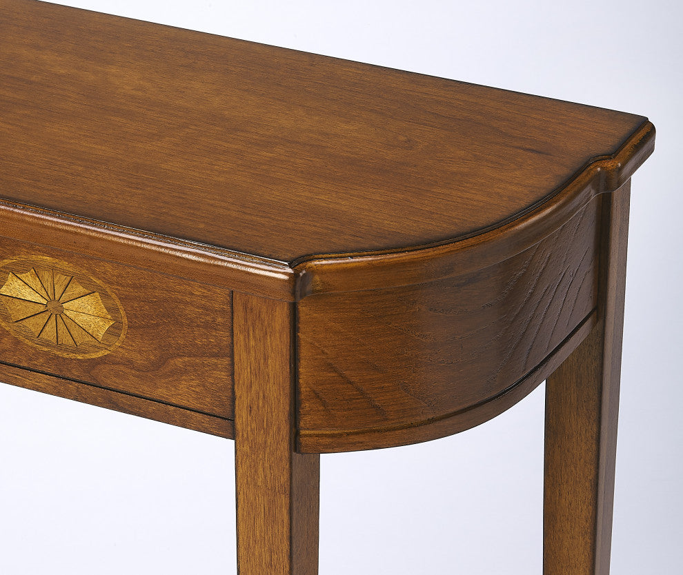 Wendell Console Table, Medium Brown