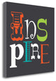 "Inspire" By Tamara Robinson, Giclee Print on Gallery Wrap Canvas, Ready to Hang