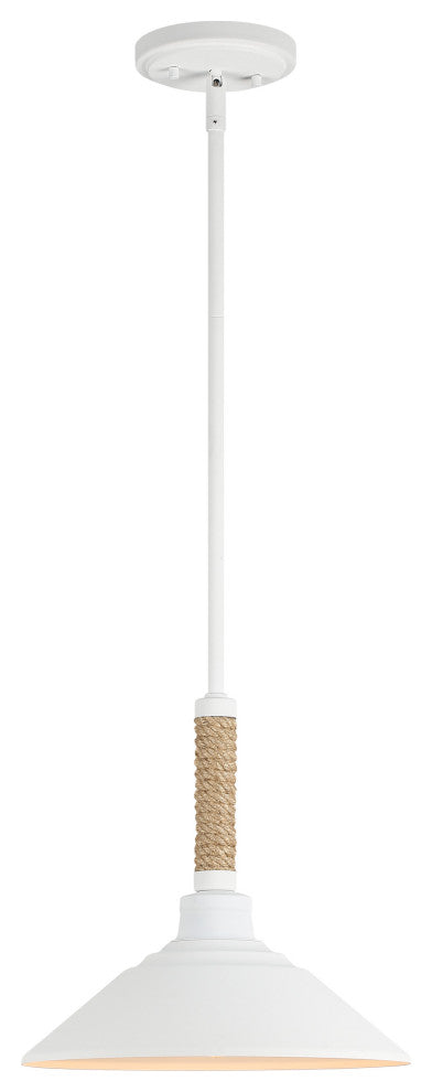 Journey 1-Light Pendant, Natural White