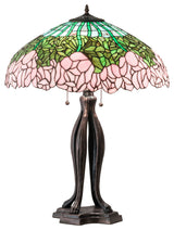30 High Cabbage Rose Table Lamp
