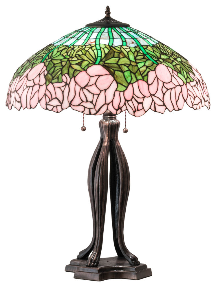 30 High Cabbage Rose Table Lamp
