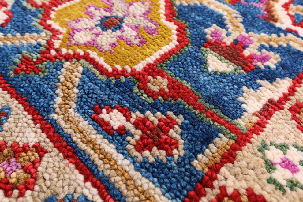 Turkish Oushak Handmade Wool Rug 8' 0" X 10' 2" - Q15848