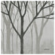 "Spring Trees Greystone II" Digital Paper Print by Kathrine Lovell, 38"x38"