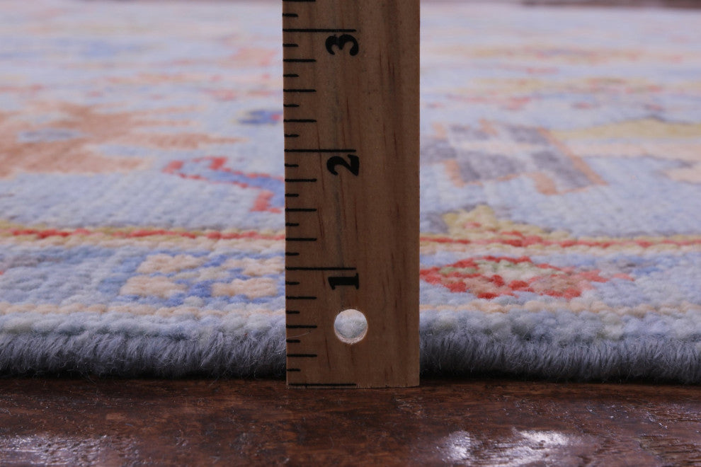 Turkish Oushak Hand-Knotted Wool Rug 9' 0" X 12' 3" - Q15418