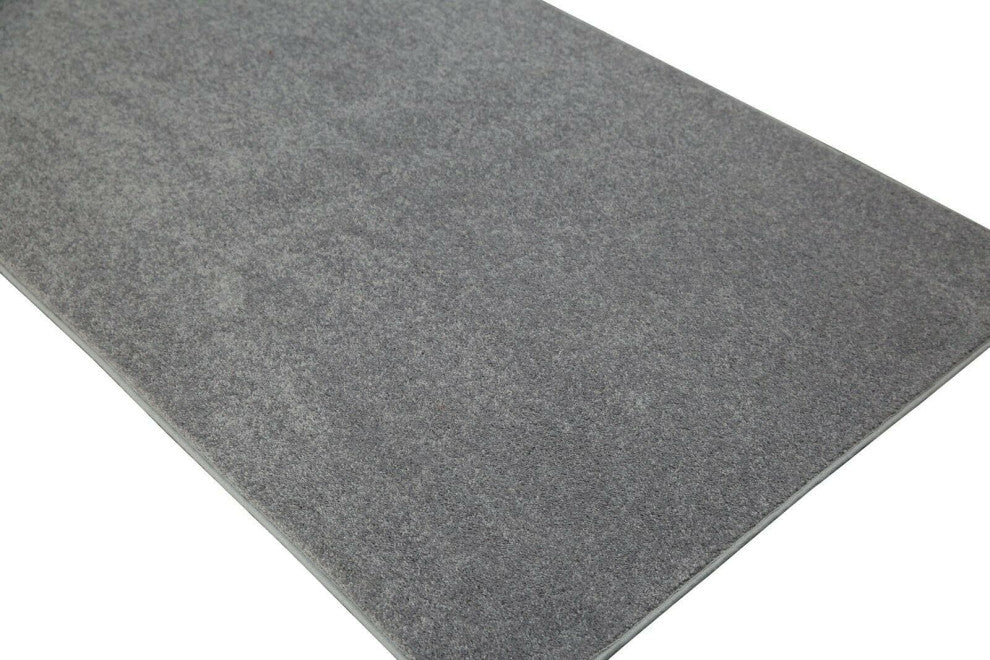 Furnish My Place Grey 3' x 5' Solid Color Rug Made In Usa