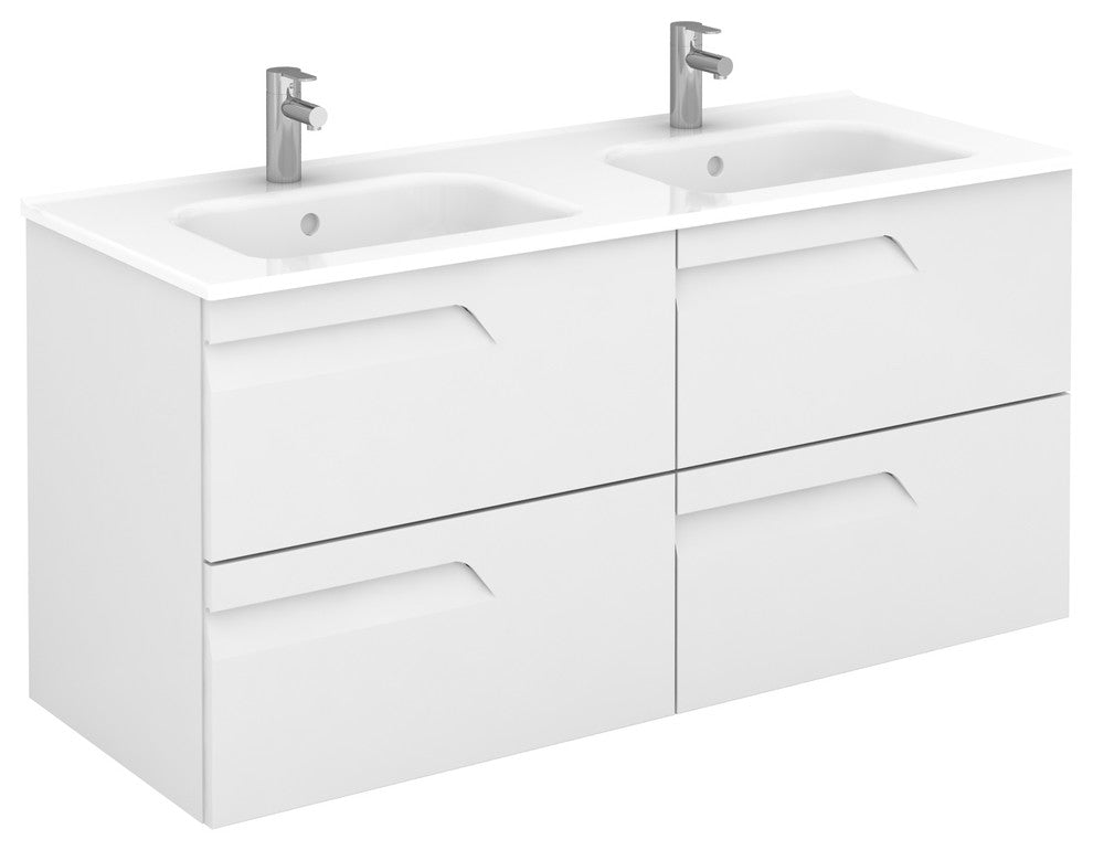 Unit 48" Vitale 2 DR White with basin
