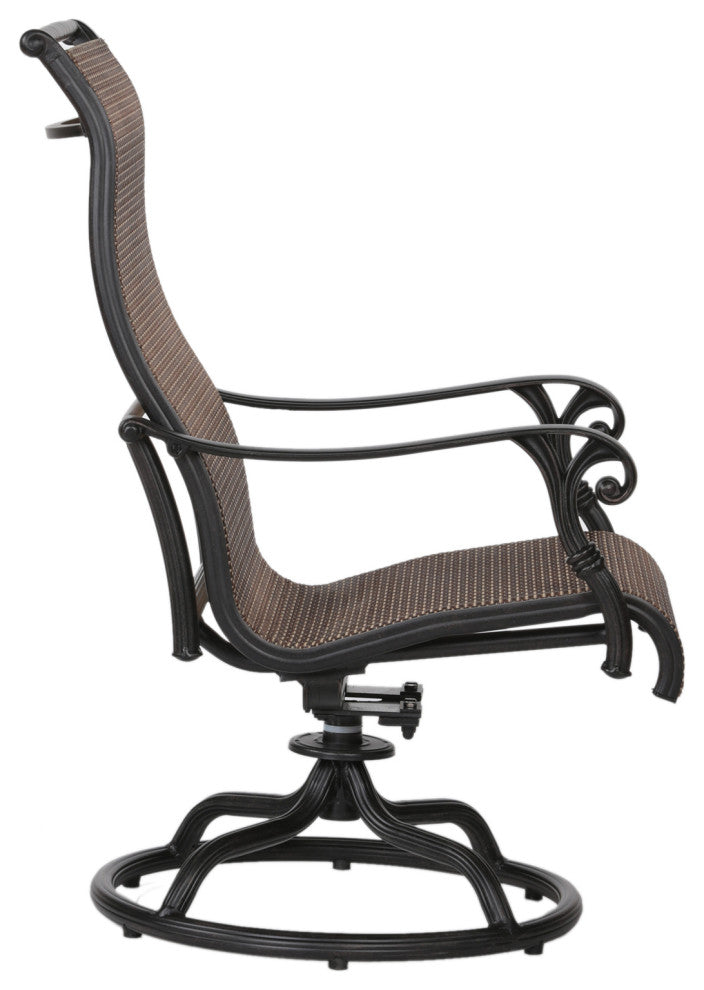Stinson Sling Swivel Rocker, Set of 2, Dark Lava Bronze