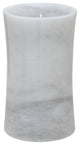 Vinca Collection Pearl White Marble Tumbler