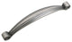 Utopia Alley Whitton Cabinet Pull, 5.1" Center to Center, Pewter, 25 Pack