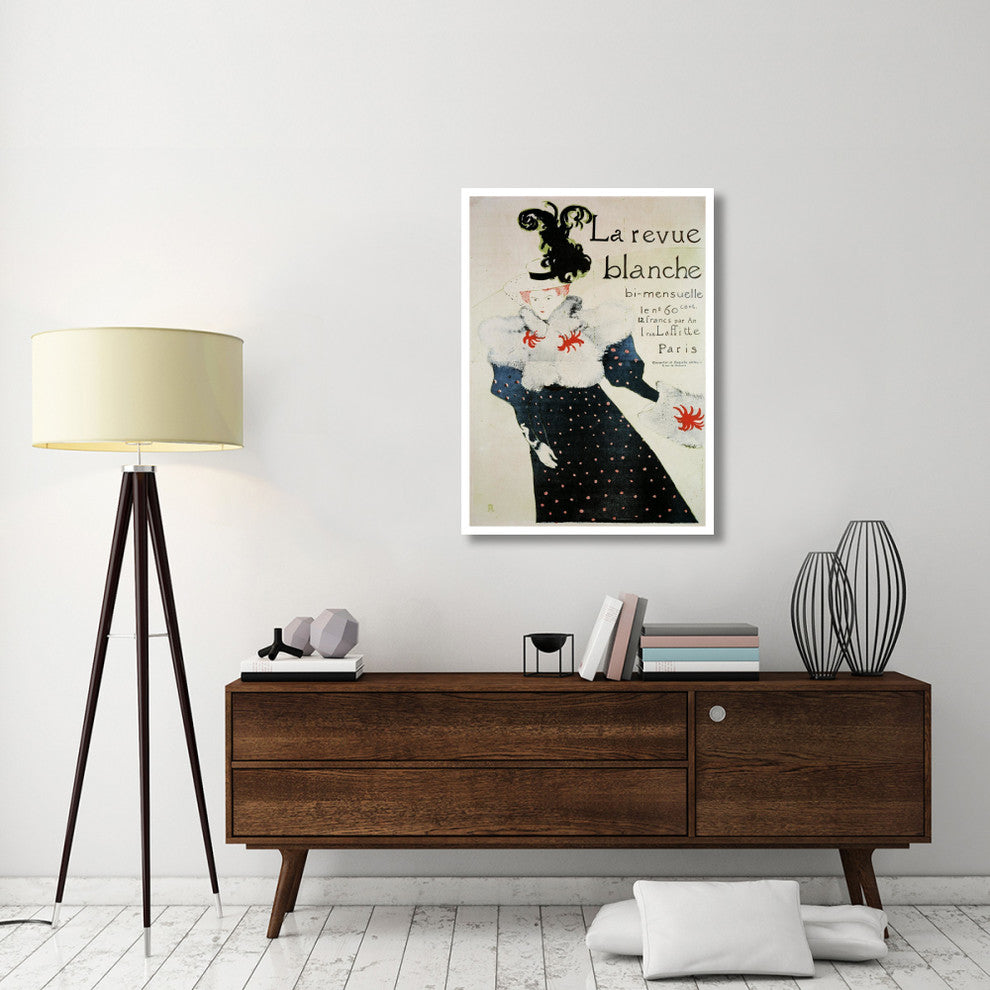 "La Revue Blanche" Digital Paper Print by Henri Toulouse-Lautrec, 31"x42"