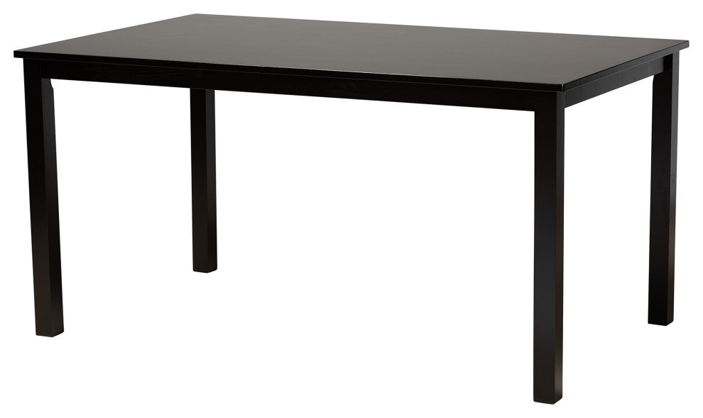 Marsala Modern Collection, Gray/Dark Brown, 6-Piece Dining Set