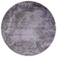 Ahgly Company Indoor Round Mid-Century Modern Area Rugs, 7' Round
