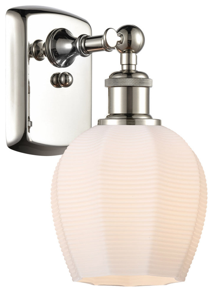 Innovations 516-1W-PN-G461-6 1 Light 5.75" Sconce, Polished Nickel