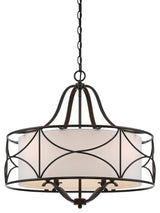 Avara 4-Light Chandelier, Oil Rubbed Bronze
