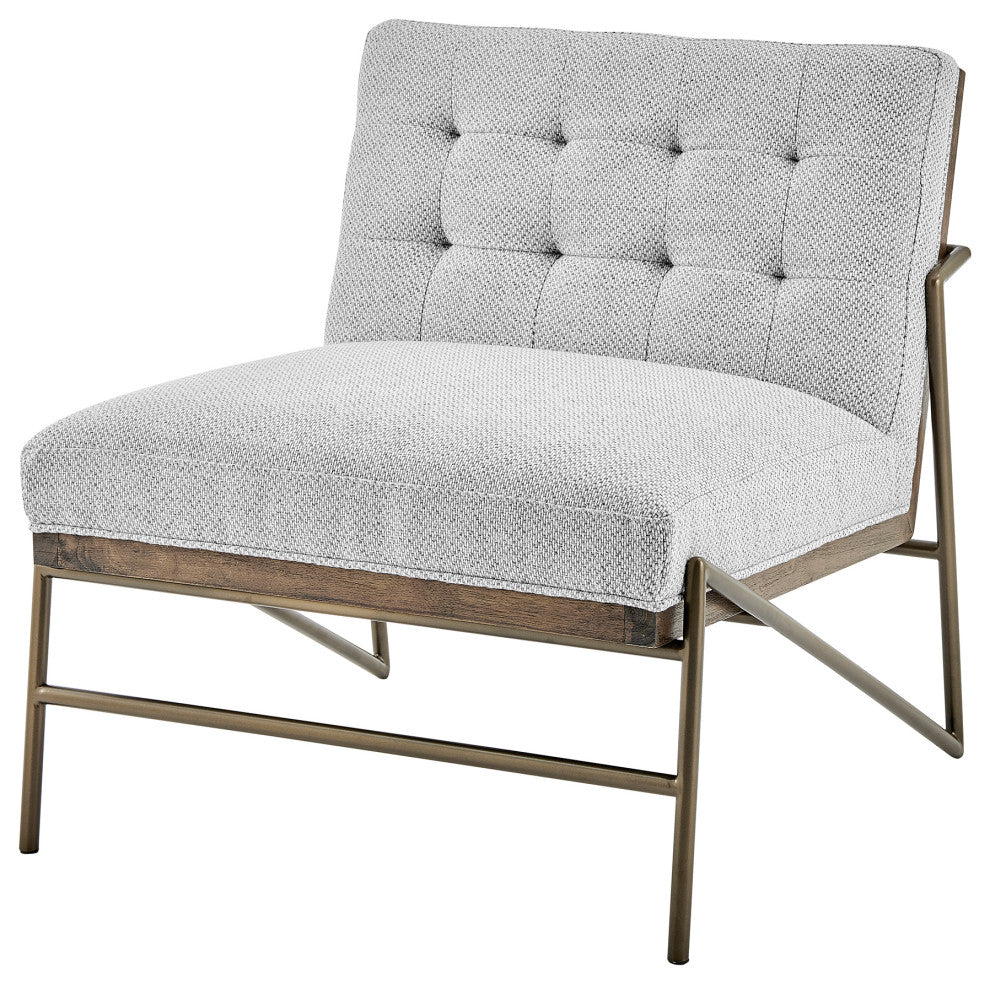 Marlow Fabric Accent Chair, Cardiff Gray