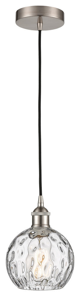 Innovations 616-1P-SN-G1215-6 1-Light Mini Pendant, Brushed Satin Nickel
