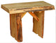 Live Edge Locust Wildwood Bench, Natural Stain, 2 Foot