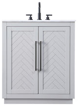 Elegant Lighting VF29030 Chase 30" - Gray