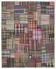 Rug N Carpet - Handmade Oriental 10' 10'' x 13' 6'' Unique Patchwork Kilim Rug