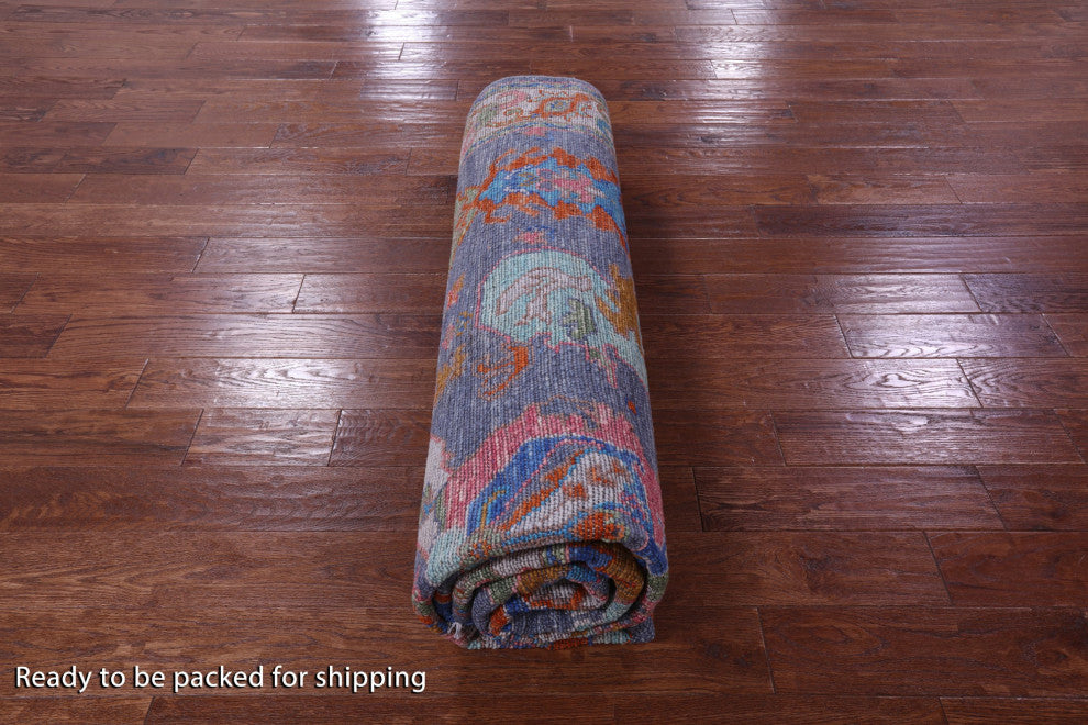 8' 2" X 10' 6" Turkish Oushak Handmade Wool Rug - Q15478