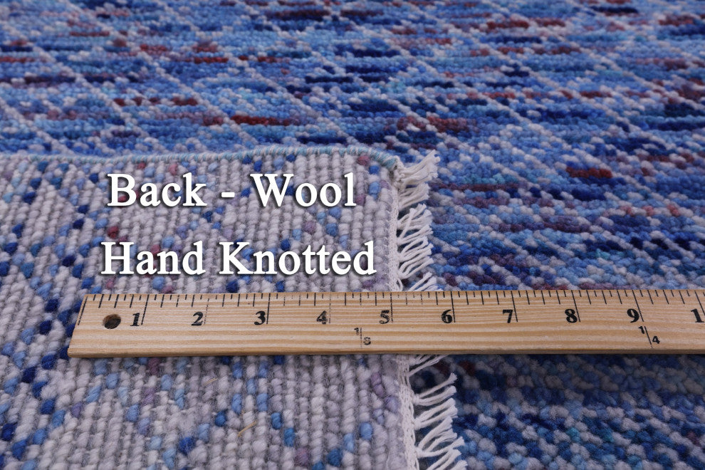 Savannah Grass Hand-Knotted Wool Rug 9' 1" X 12' 1" - Q13226