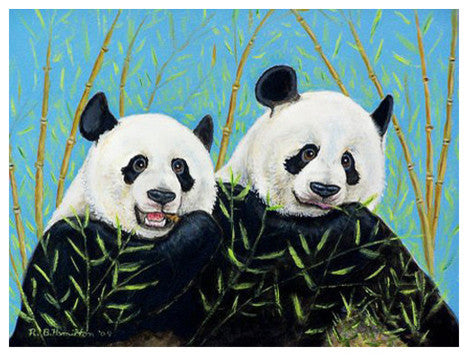 Betsy Drake Pandas 30 X 50 Inch Comfort Floor Mat