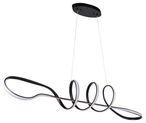 Pulse Island   Light  Flat Black