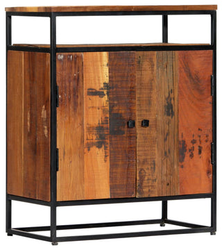 vidaXL Cabinet Sideboard Storage Buffet Cabinet Solid Reclaimed Wood and Steel