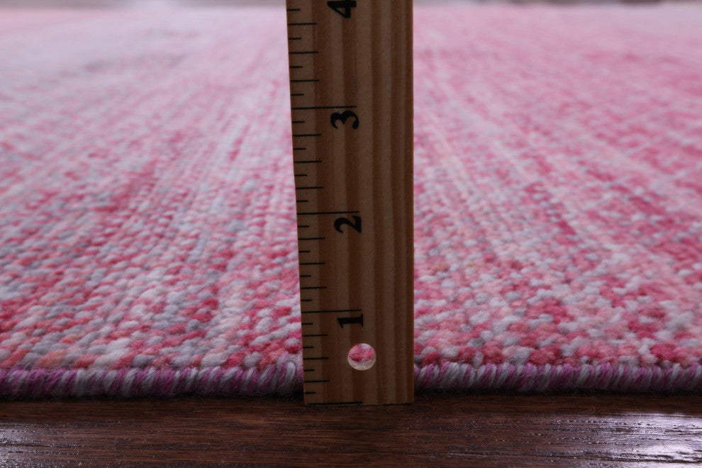 8' 1" X 10' 3" Savannah Grass Handmade Wool Rug - Q13235