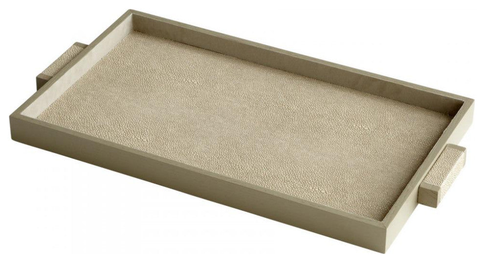 Melrose Tray, Shagreen, Medium