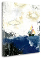 "Ocean And Sailboat" By Sarah Ogren, Giclee Print on Gallery Wrap Canvas
